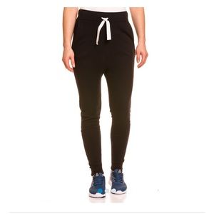 NEW Reebok Black Jogger Sweatpants Lounge Pants Yoga